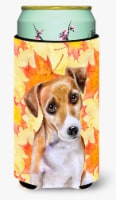Carolines Treasures  BB9974TBC Jack Russell Terrier #2 Fall Tall Boy Hugger, Yel