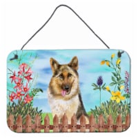 Carolines Treasures  CK1216DS812 German Shepherd Spring Wall or Door Hanging Pri