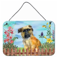 Carolines Treasures  CK1249DS812 Brussels Griffon Spring Wall or Door Hanging Pr