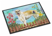 Carolines Treasures  CK1232JMAT Irish Wolfhound Spring Indoor or Outdoor Mat 24x