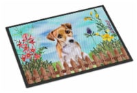 Carolines Treasures CK1275MAT Jack Russell Terrier #2 Spring Doormat 18x27