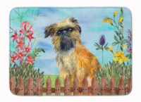 Carolines Treasures  CK1249RUG Brussels Griffon Spring Machine Washable Memory F