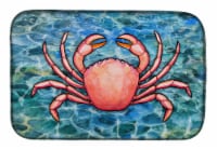 Carolines Treasures BB5346DDM Crab Dish Drying Mat