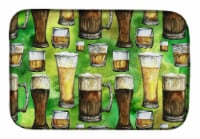 Carolines Treasures  BB5758DDM Irish Beers Dish Drying Mat