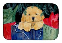 Carolines Treasures  SS8580DDM Golden Retriever Dish Drying Mat