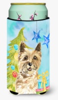 Carolines Treasures  CK1883TBC Christmas Tree Cairn Terrier Tall Boy Hugger