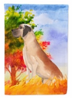 Carolines Treasures  CK1941CHF Fall Great Dane Flag Canvas House Size