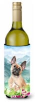 Carolines Treasures  CK1978LITERK Mountian Flowers Fawn French Bulldog Wine Bott