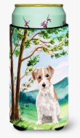 Carolines Treasures  CK1998TBC Under the Tree Jack Russell Terrier Tall Boy Hugg