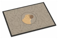 Carolines Treasures  CK2209JMAT Shar Pei In the Kitchen Indoor or Outdoor Mat 24