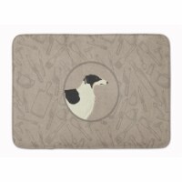 Carolines Treasures  CK2171RUG Borzoi In the Kitchen Machine Washable Memory Foa
