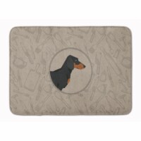 Carolines Treasures  CK2180RUG Dachshund In the Kitchen Machine Washable Memory