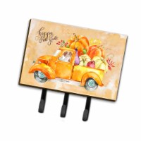 Carolines Treasures CK2648TH68 Fall Harvest Brittany Spaniel Leash or Key Holder