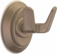 Nova Nickel Suction Cup Towel Hook Perspective: Main
