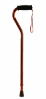 Nova Cane with Offset Handle - Bronze