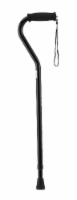 Nova Cane with Offset Handle - Black