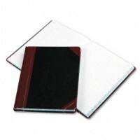 Boorum &amp; Pease  Columnar Book- Record Rule- Black Cover- 300 Pages- 10 3/8 x 8 1/8
