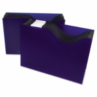 13 Pocket Expanding File- 9&amp;quot; Expansion- Letter- Blue