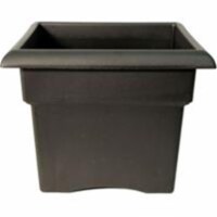 10179 14 in. Veranda Planter, Black