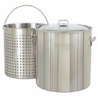 162-Qt. Stockpot with Lid and Basket