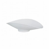 White Plastic Bakers Dough Scoop