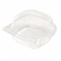 YCI811600000 CPC 6 in. Smartlock Sandwich Container - Clear&#44; Case of 500