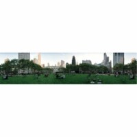 360 degree view of a public park Bryant Park Manhattan New York City New York State USA