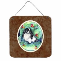 Japanese Chin in Mommas Chair Wall or Door Hanging Prints