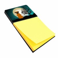 Halloween Scary Fawn Boxer Sticky Note Holder