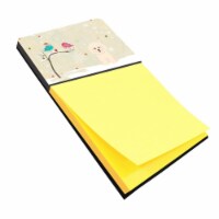 Christmas Presents Between Friends Bichon Frise Sticky Note Holder