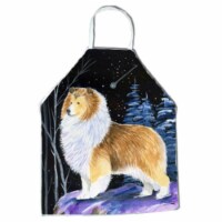 Starry Night Sheltie Apron - 27 x 31 in.