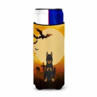 Halloween Beauce Shepherd Dog Michelob Ultra Hugger for Slim Cans