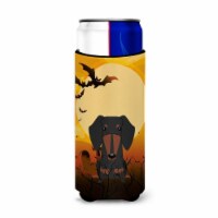 Halloween Dachshund Black & Tan Michelob Ultra Hugger for Slim Cans