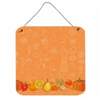Fruits & Vegetables in Orange Wall or Door Hanging Prints