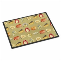 Cheeses Indoor or Outdoor Mat, 18 x 27 in.