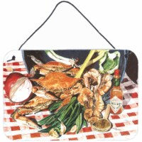 Crab Boil Indoor Aluminium Metal Wall Or Door Hanging Prints