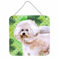 Bichon Frise No 2 St Patricks Wall or Door Hanging Prints