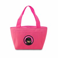 Pink Gordon Setter Zippered Insulated School Washable And Stylish Lunch Bag Cooler