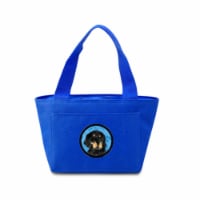 Blue Gordon Setter Zippered Insulated School Washable And Stylish Lunch Bag Cooler