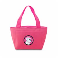 Pink Boxer Zippered Insulated School Washable And Stylish Lunch Bag Cooler
