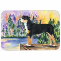 Greater Swiss Mountain Dog Glass Cutting Board - Large, 15 H x 12 L in.