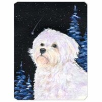 Starry Night Maltese Mouse Pad