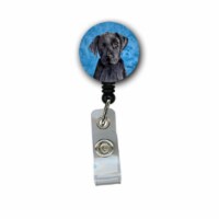 Labrador Retractable Badge Reel Or Id Holder With Clip