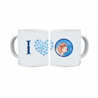 15 oz. Petit Basset Griffon Vendeen Dishwasher Safe Microwavable Ceramic Coffee Mug