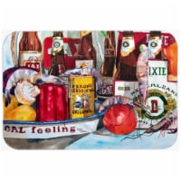 Verons And New Orleans Beers Glass Cutting Board, Large