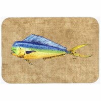 15 X 12 In. Dolphin Mahi Mahi Glass Cutting Board Large Size
