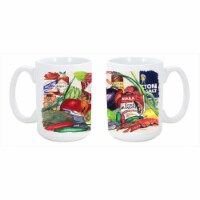 Louisana Spices Dishwasher Safe Microwavable Ceramic Coffee Mug 15 oz.