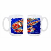 Craw Momma Crawfish Dishwasher Safe Microwavable Ceramic Coffee Mug 15 oz.