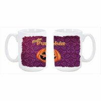 Hello Pumpkin Halloween Dishwasher Safe Microwavable Ceramic Coffee Mug 15 oz.