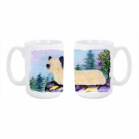Skye Terrier Dishwasher Safe Microwavable Ceramic Coffee Mug 15 oz.